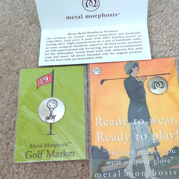 Metal Morphosis Golf Ball Markers - Picture 3 of 4